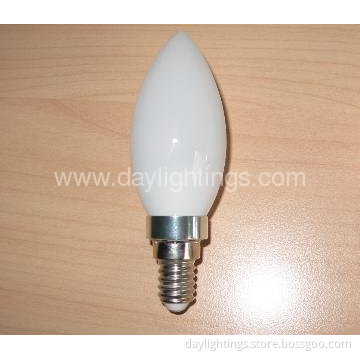 3W milky LED candle light E14